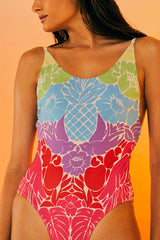 Tropical Graphic One Piece