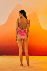 Tropical Graphic One Piece