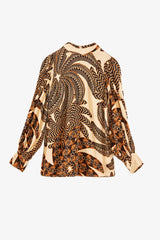FARM RIO-BLOUSE-SAND YAWANAWA BANANA BLOUSE-JUST BRAZIL