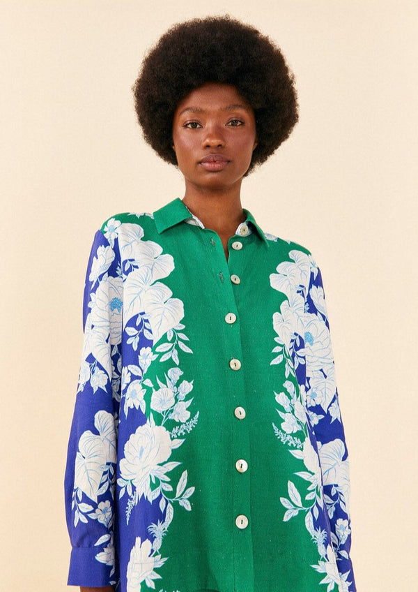 Farm Rio-Soft Garden Shirt-Justbrazil