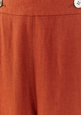 Farm Rio-Brown Wide Leg Pants-Justbrazil