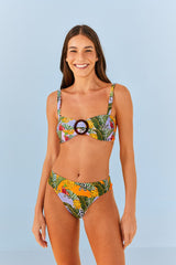 Farm Rio-Striped Bananas Bikini-Justbrazil