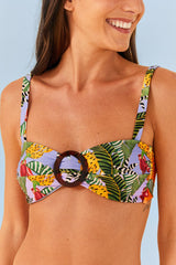 Farm Rio-Striped Bananas Bikini-Justbrazil