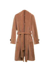 Camel Mohair Coat