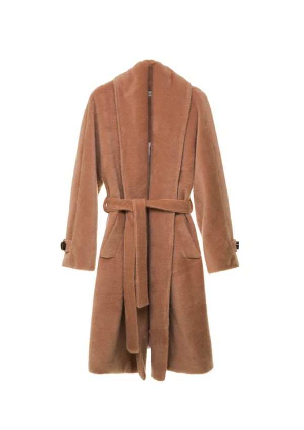 Camel Mohair Coat