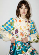 Alemais-Lou Balloon Sleeve Shirt-Justbrazil