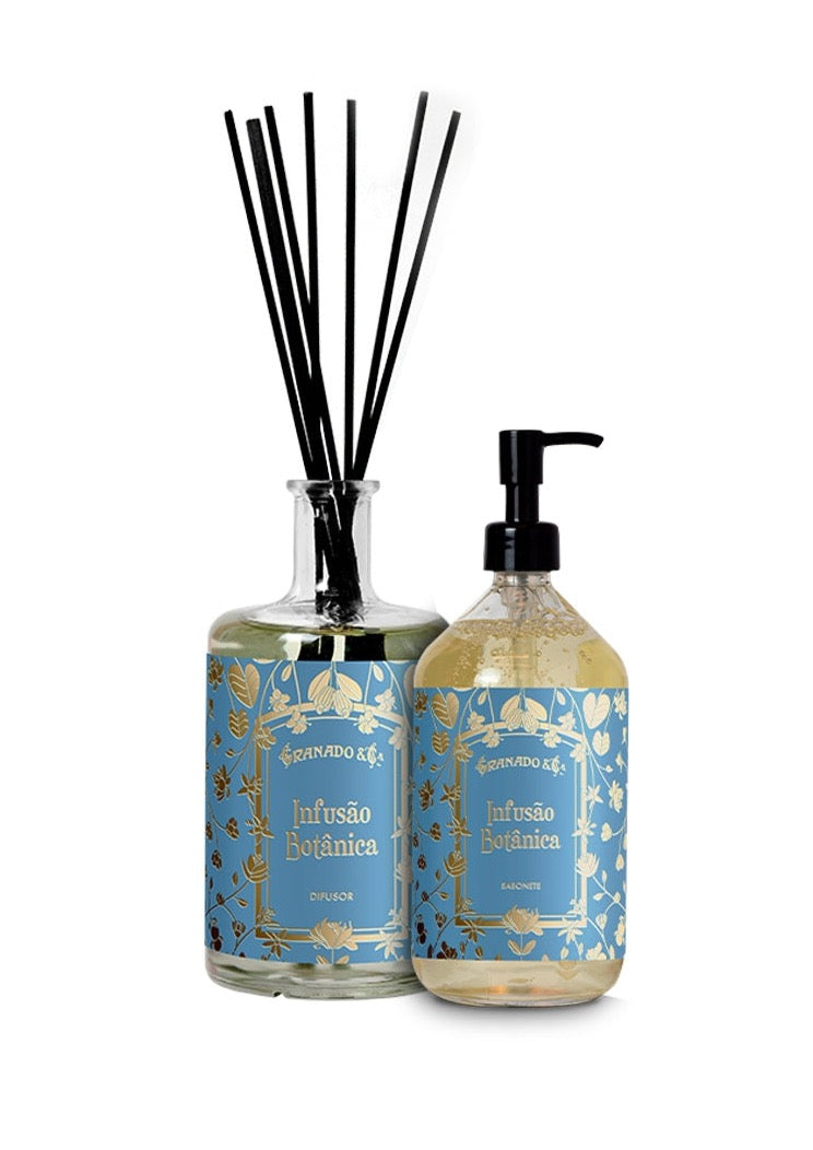 SS23-Infusao Botanica Diffuser Liquid Soap Kit-Justbrazil