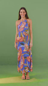 Farm Rio-Macaw Flight Midi Dress-Dress-Justbrazil
