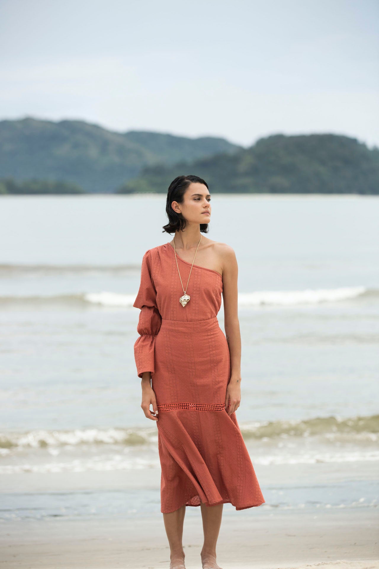 BLUSA LAISE CORAL - JUSTBRAZIL