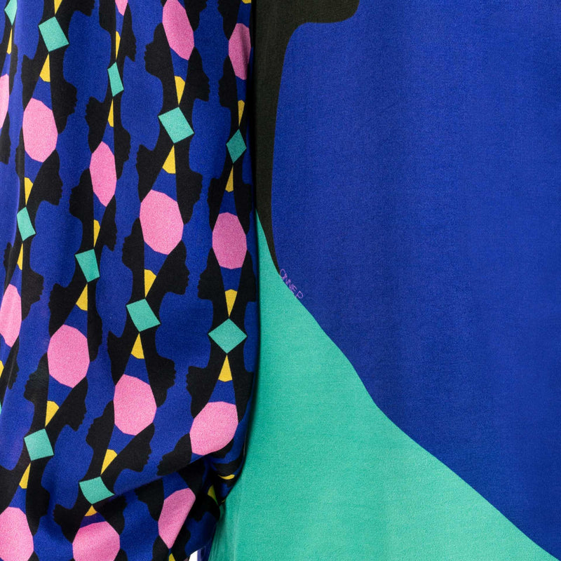 ANNIE P-SHIRT-MARTHA AFRICANA PLACEMENT SHIRT-JUST BRAZIL
