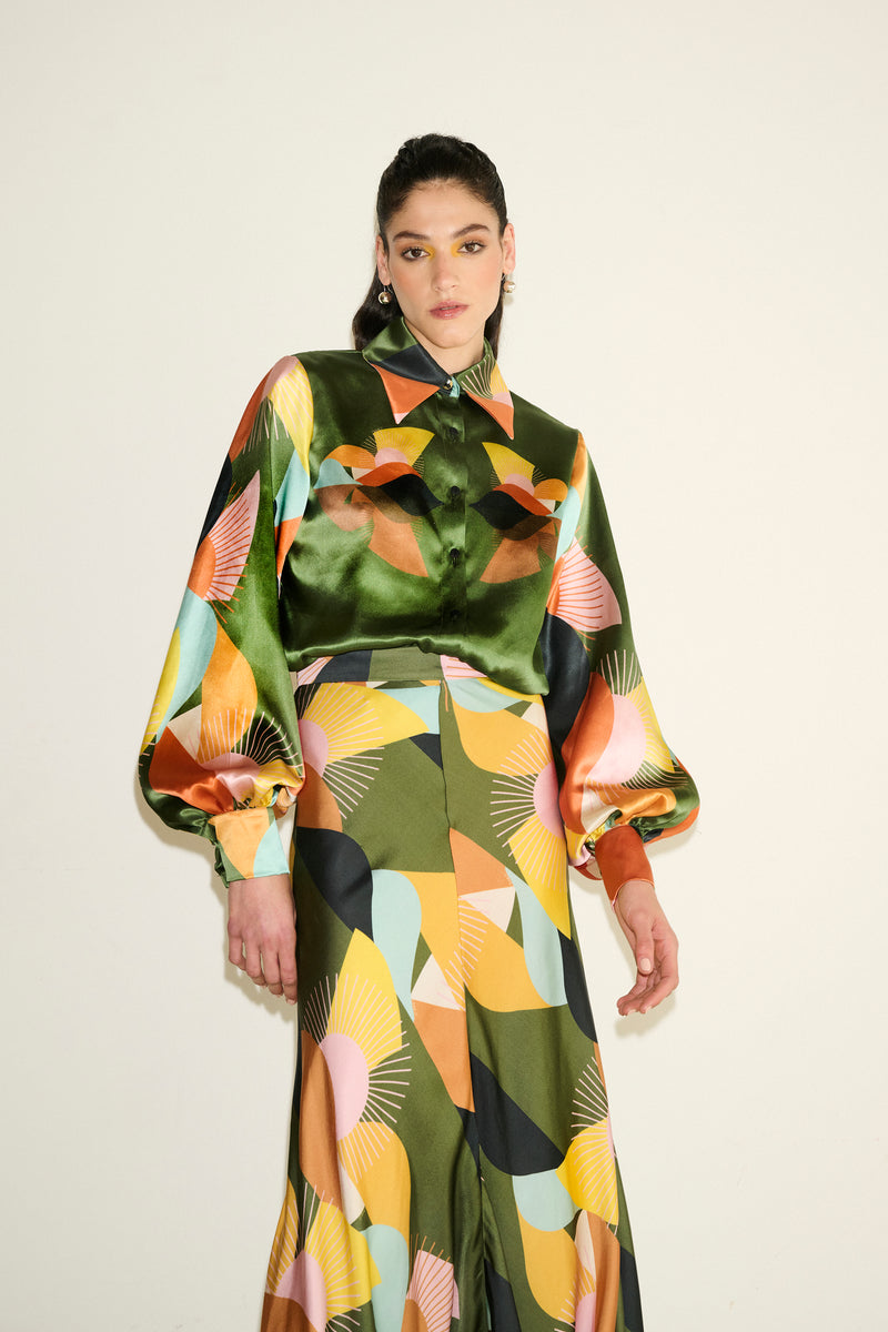 ANNIE P-SKIRT-LAURA LANDSCAPE BIG SKIRT-JUST BRAZIL