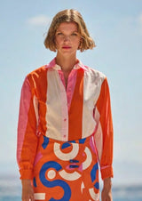 Annie P-Twiggy Candybag Orange Skirt-justbrazil