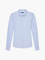 Frescobol-Antonio Linen Shirt Baby Blue-Shirt-Justbrazil