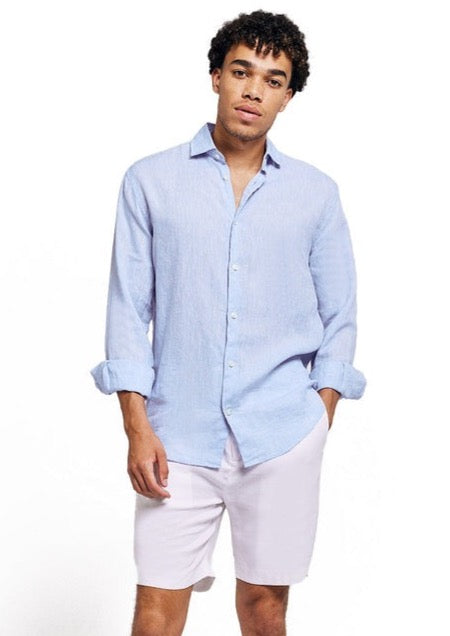 Baby white deals linen shirt