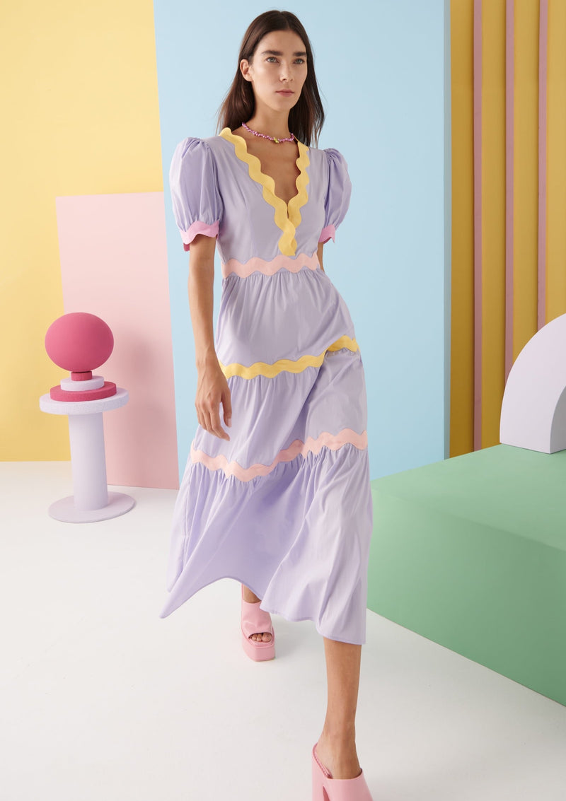 Celia B-Aqua Purple Dress-Justbrazil