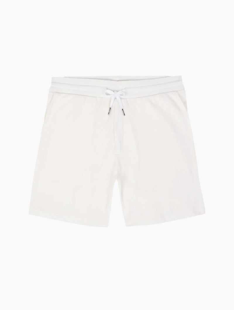 Frescobol-Augusto Terry Sweatshorts Ivory-Justbrazil