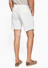 Frescobol-Augusto Terry Sweatshorts Ivory-Justbrazil