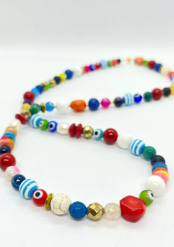 JUSTBRAZIL-NECKLACE-CANDY EYES MIX-JUST BRAZIL