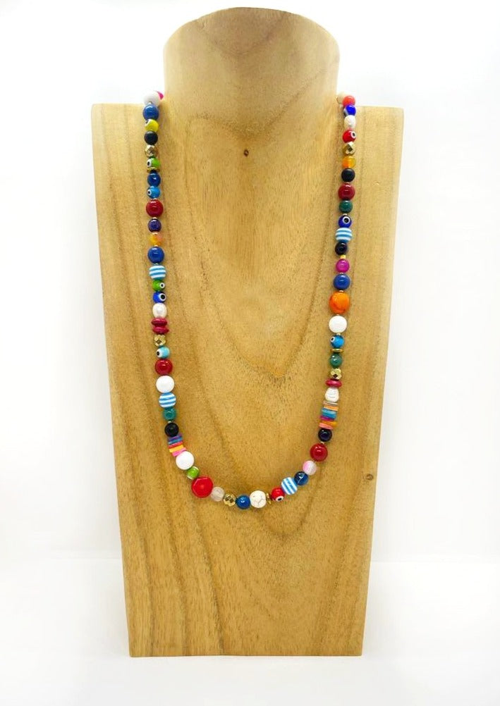 JUSTBRAZIL-NECKLACE-CANDY EYES MIX-JUST BRAZIL