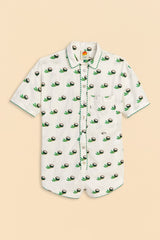 Farm Rio-Jumpsuit-Cross Stitch Coconut Embroidered Romper-Just Brazil