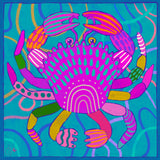 Emmanuelle-Crab Scarf-Scarf-Justbrazil