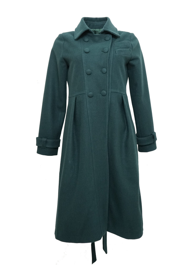 MACOLETA DARK GREEN COAT GALERIA JUST BRAZIL  