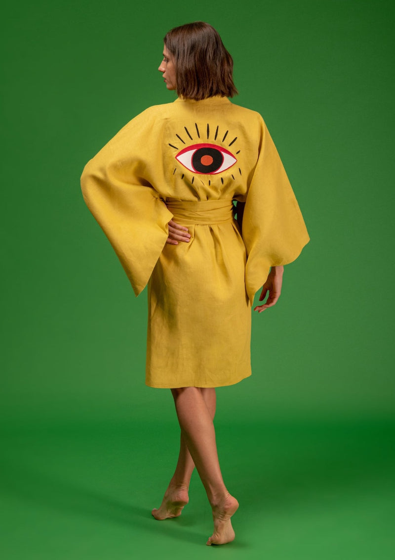 Galeria-Ginga Yellow Eye Kimono-Justbrazil