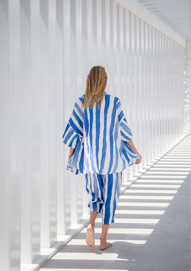 Galeria-Galeria-Viradouro Blue Stripes Trousers-Justbrazil