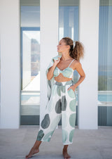 Galeria-Wasabi Poa Green Blouse-Justbrazil