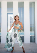 Galeria-Wasabi Poa Green Blouse-Justbrazil