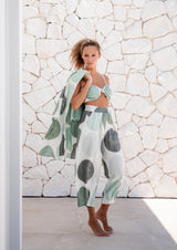 Galeria-Wasabi Poa Green Blouse-Justbrazil