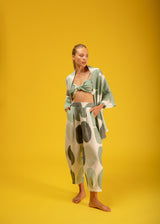 Galeria-Wasabi Poa Green Blouse-Justbrazil