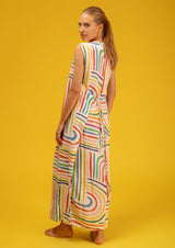 Galeria-Baha Colour Stripes Dress-Justbrazil