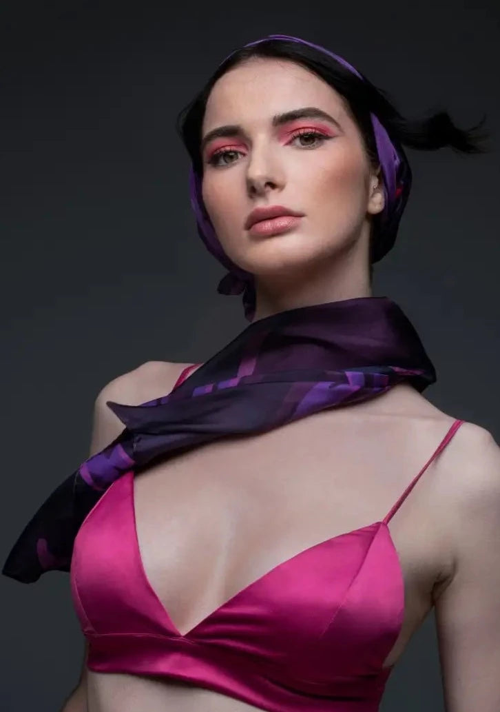 Purple Scarf