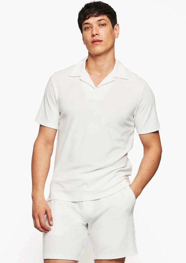Frescobol-Faustino Terry Polo Ivory-Justbrazil