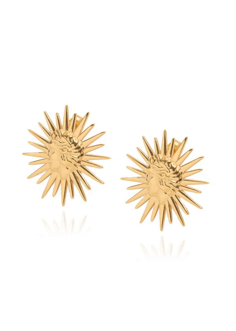 Golden Sun Earrings