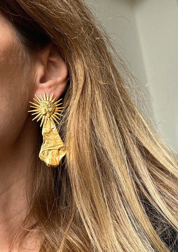 Hermina-Crimson Dawn Gold Earrings-Justbrazil