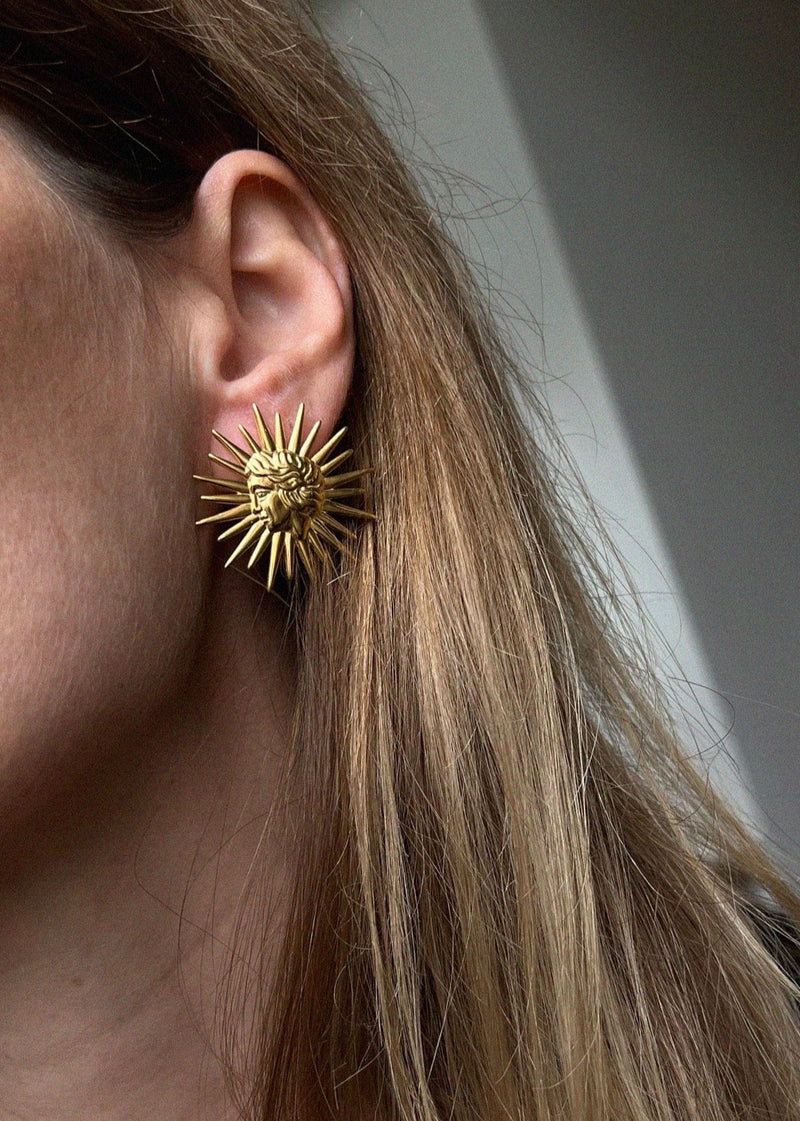 Golden Sun Earrings