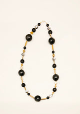 Justbrazil-Necklace-The Crane Onyx Short Necklace-Just Brazil