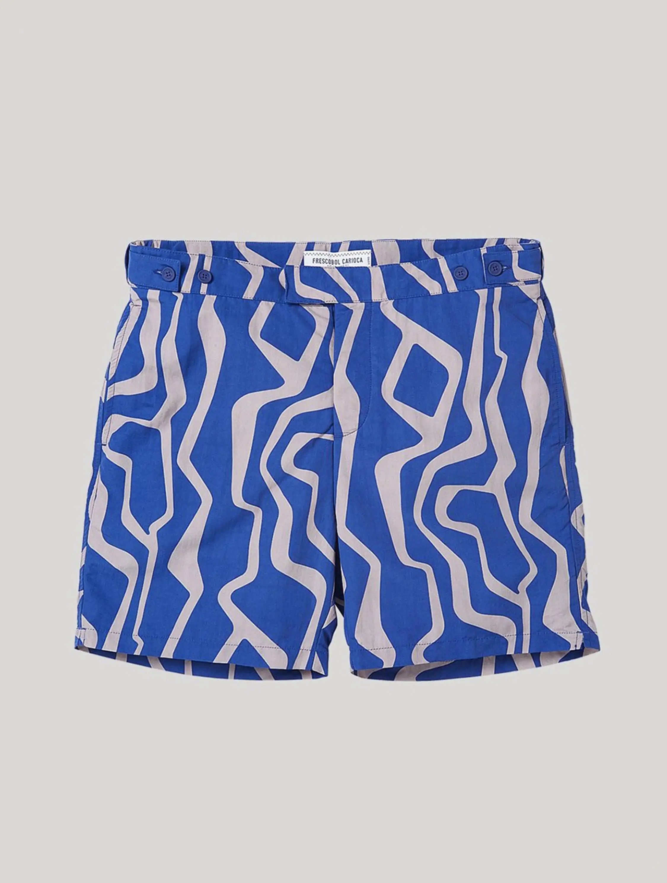 Jardim  Navy / Smoke Grey Tailored Short