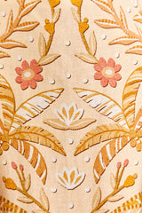 Farm Rio-Dress-Jungle Chic Sand Midi Dress-Just Brazil