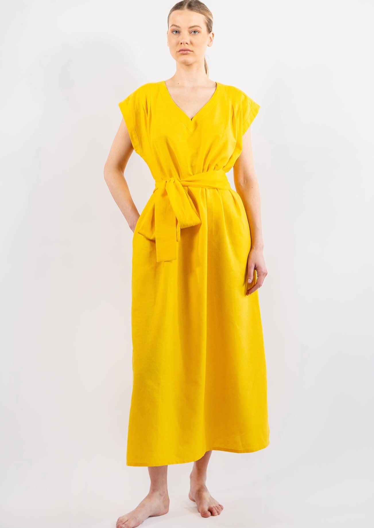 LOULOU YELLOW DRESS