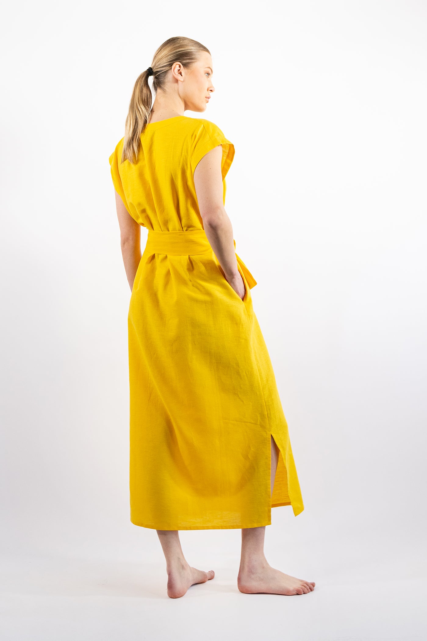 LOULOU YELLOW DRESS