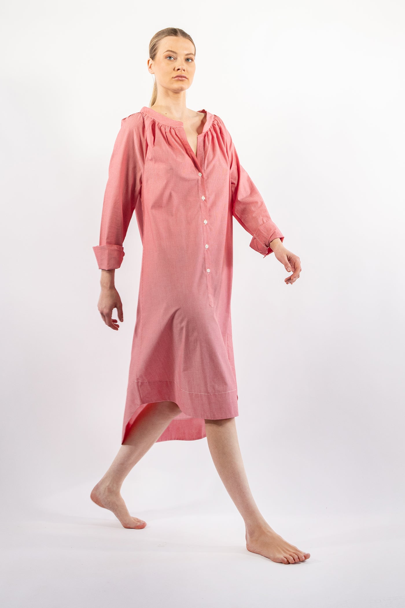 Dorre Red Stripped Dress