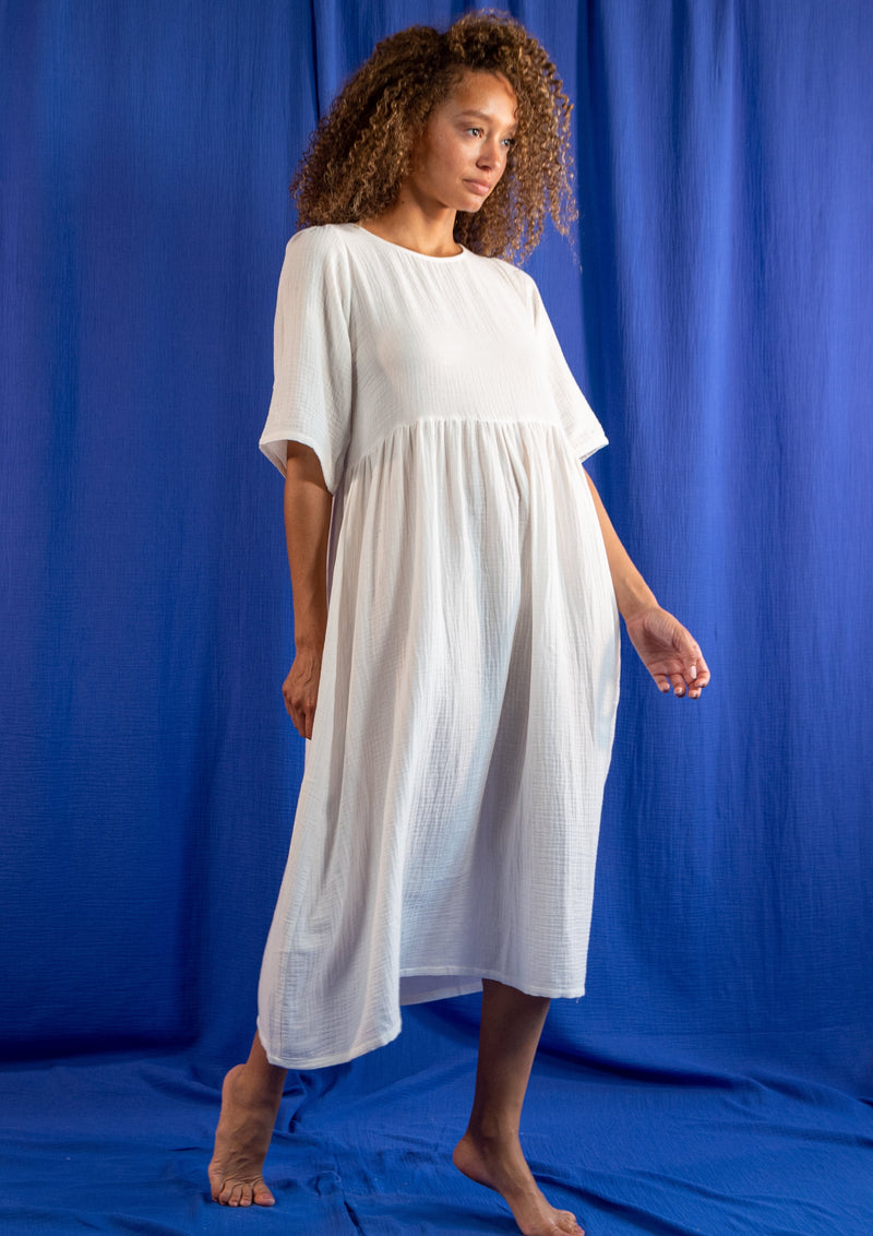 Gabrielle Ecru Dress