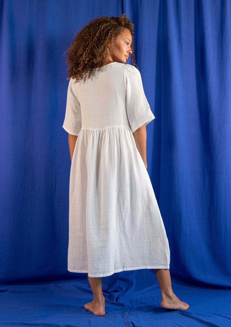Gabrielle Ecru Dress