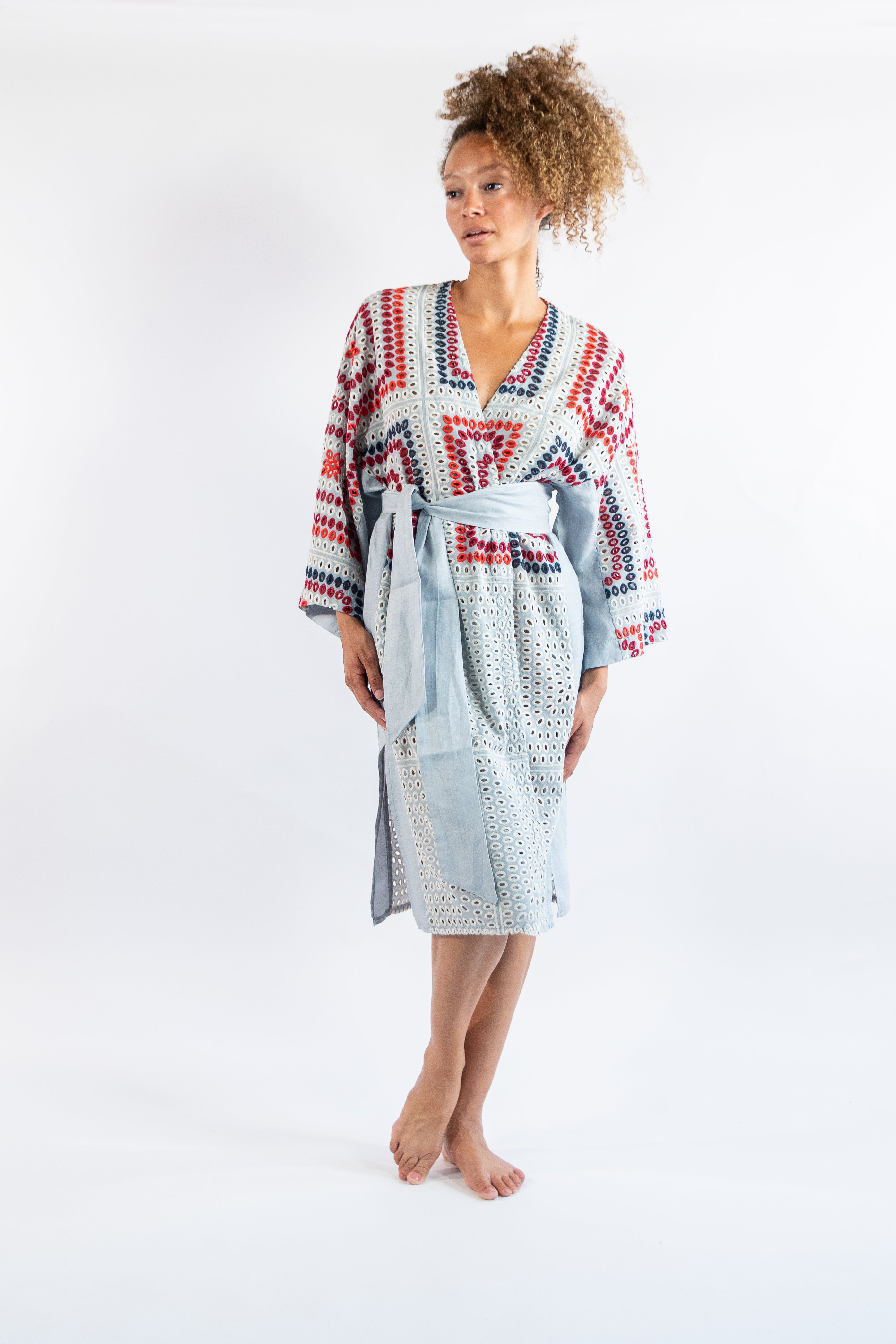 NILA GREY KIMONO
