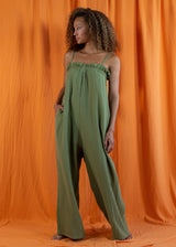 Paraty Khaki Jumpsuit