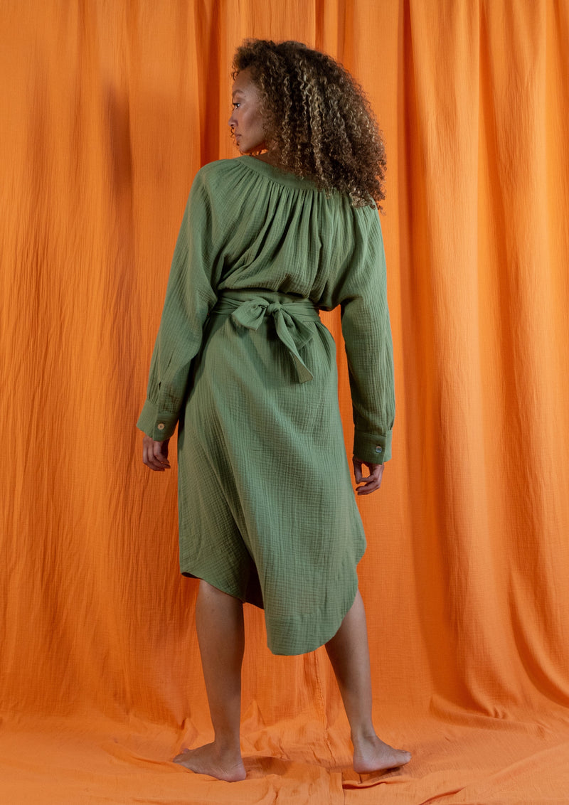 Dorre Khaki Dress