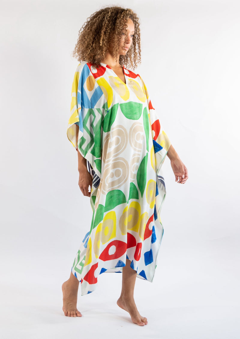 Santos Geometrical Kaftan